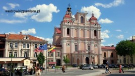 15- Litwa, Wilno, centrum starego miasta