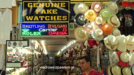 14. Bazar w Selcuk, genialne podróbki zegarków