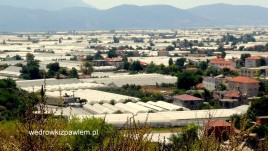 17- miasto namiotów foliowych k. Ksantos