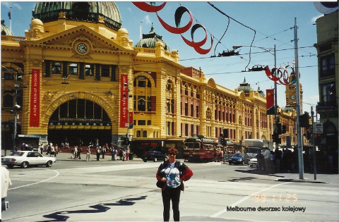 Melbourne dworzec kolejowy,kontynent,Sydney,Melbourne,Brisbane,12 apostołów,Ballarad,pingwiny,kangury,diabeł tasmański,