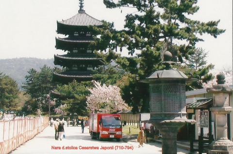 Nara d.stolica Cesarstwa Japonii (710-794),wyspy Japonskie,Tokio,Kioto, Expo,palac cesarski,podroze,lodzianin,